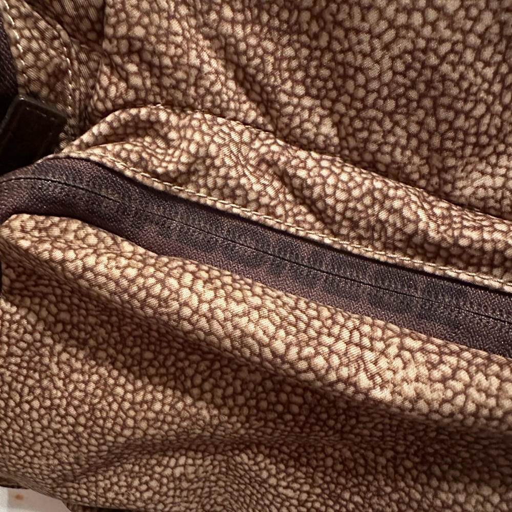 Compact Brown Backpack with Textured Finish - Picture 16 of 16